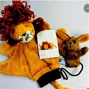 New with tags - Furnis Edward Lion Hand Puppet # 0722 By Wolfgang Furnwein
